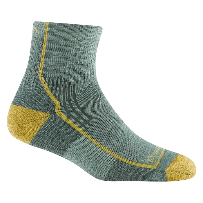 Γυναικείες Κάλτσες Darn Tough Hiker Quarter Midweight - Sage - Μέγεθος M