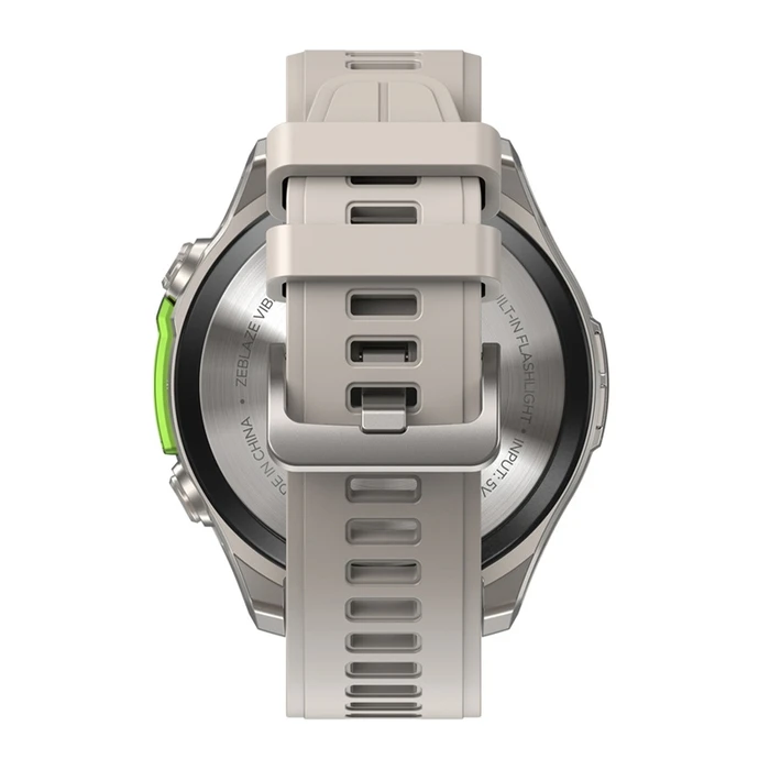 Zeblaze Vibe 8 Stainless Steel 49mm Αδιάβροχο Smartwatch με Παλμογράφο (Γκρι)