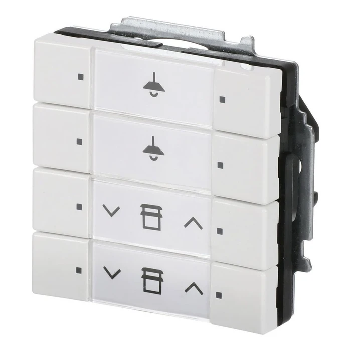 Busch-Jaeger BJ 6127/01-84 Tastsensor 4f με Bus‑Ankoppler UP‑Sensoren για KNX, studio λευκό