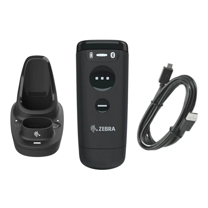 Zebra CS6080 BT 2D Σαρωτής Barcode, Μαύρο, Δόνηση, IP65