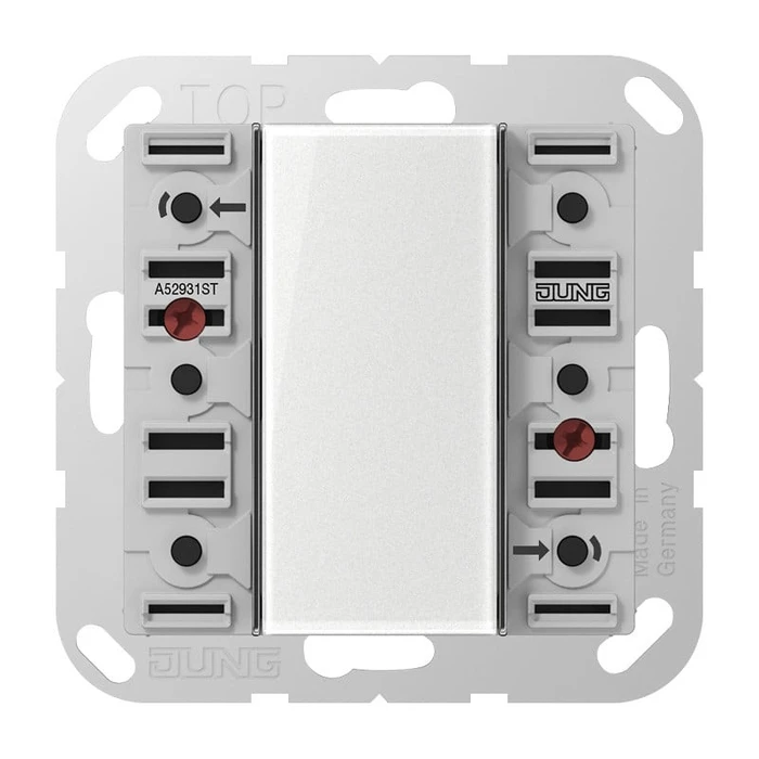 JUNG A 52931 ST KNX Tastsensor-Modul Universal, 3fach, F50, Serie AS/A