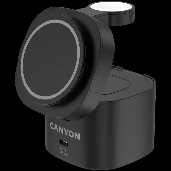 Canyon 4σε1 30W με καλώδιο 1m μαύρο