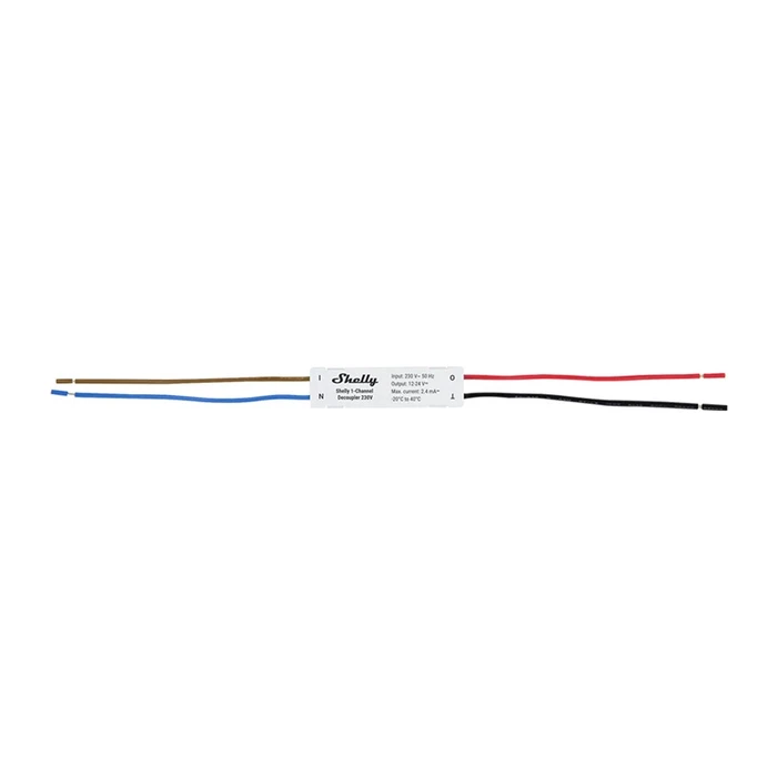 Shelly 1 Channel Decoupler Έξυπνος Διακόπτης 1CHD230V