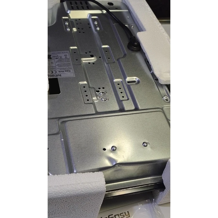 Εστία Υγραερίου IsEasy MGBG-312A διπλής ζώνης με γυάλινο πάνελ (με βαθουλωμα σε ένα σημειο,(βλέπε εικόνα))
