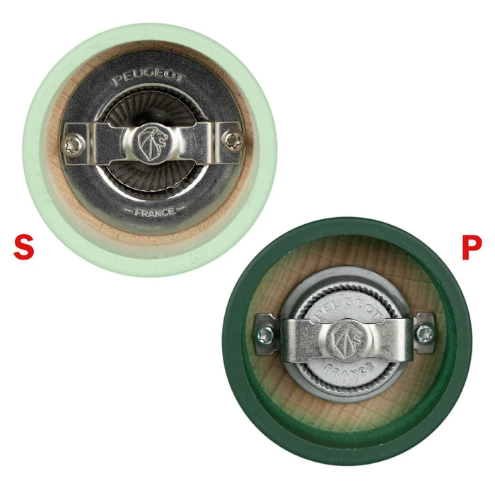 Μύλος Μπαχαρικών Peugeot Tahiti pepper/salt set 2 pieces 15 cm Green ( ΑΝΟΙΧΤΗ-ΤΑΛΑΙΠΩΡΗΜΕΝΗ ΣΥΣΚΕΥΑΣΙΑ / ΑΧΝΑ ΣΗΜΑΔΙΑ ΦΘΟΡΑΣ)