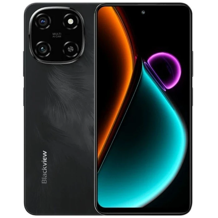 Smartphone BlackView Color 6/16/256Gb Black (Εκθεσιακό , καινούργιο, περιλαμβάνονται , συσκευασία , manual , καλώδιο φόρτισης)