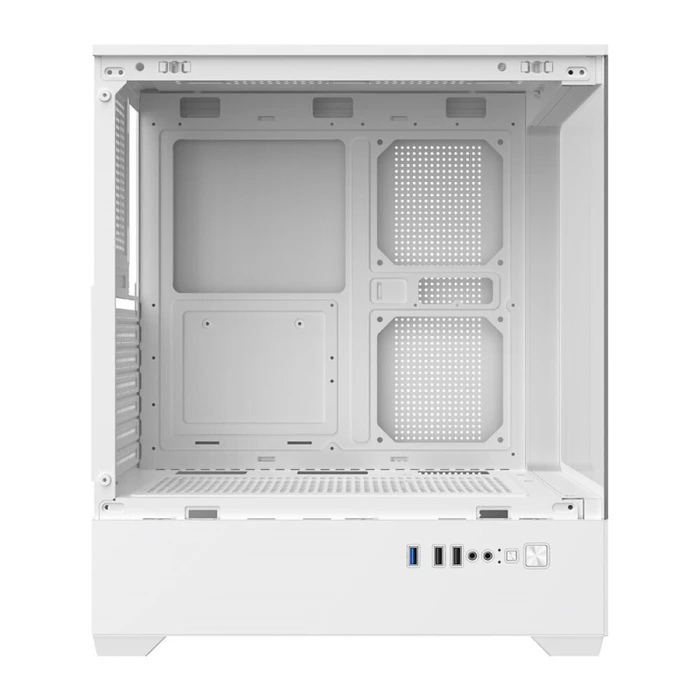Darkflash C365 Gaming Midi Tower Κουτί Υπολογιστή με Πλαϊνό Παράθυρο Λευκό (Ελαφρως χτυπημενο - παραγωνιασμενο πισω κατω δεξια γωνια , το τζαμι μπορει να βιδωθεί κανονικά (βλέπε εικόνα))