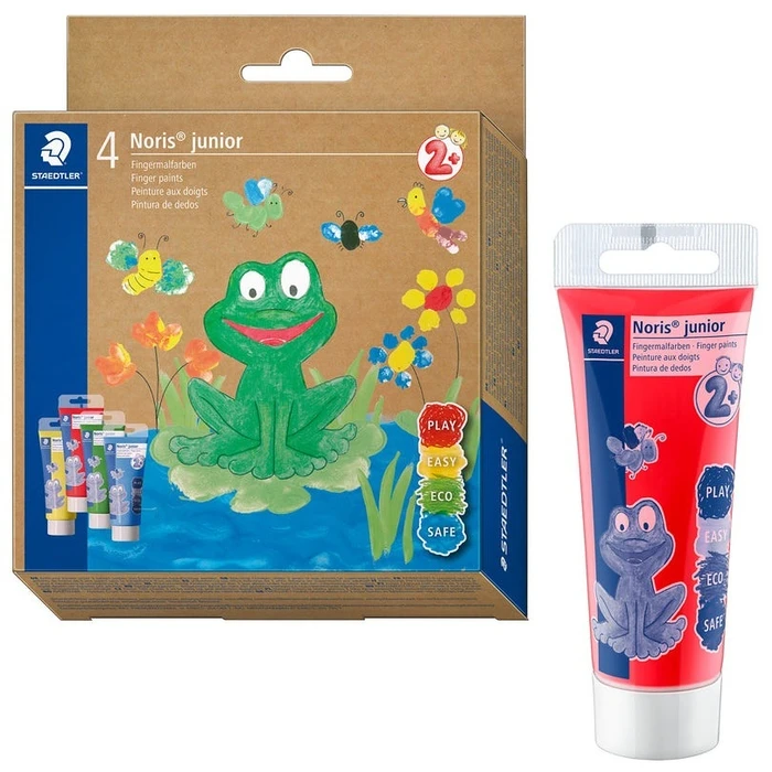 STAEDTLER Noris® junior δακτυλομπογιές 4τμχ (8814 D)