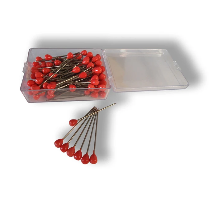 WEDO Σημειωτικές Κουκίδες/Καρφίτσες 6 x 16 mm 100 τεμ., Κόκκινες
