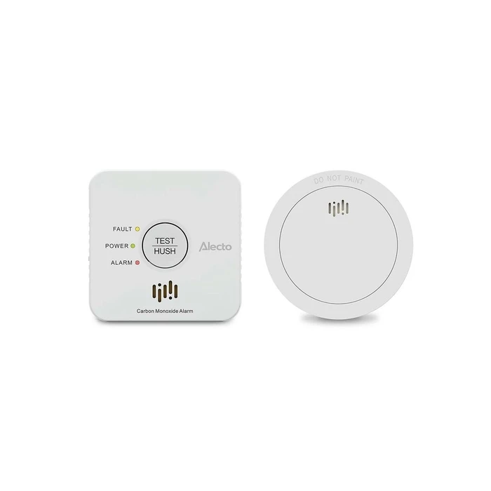 Alecto SDX04 Σετ SD1030+COA1920 - Αισθητήρας Καπνού και Μονοξειδίου του Άνθρακα
