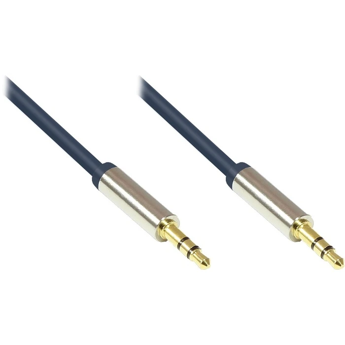 Good Connections 3,5mm καλώδιο βύσμα-σε-βύσμα 2 m, σκούρο μπλε
