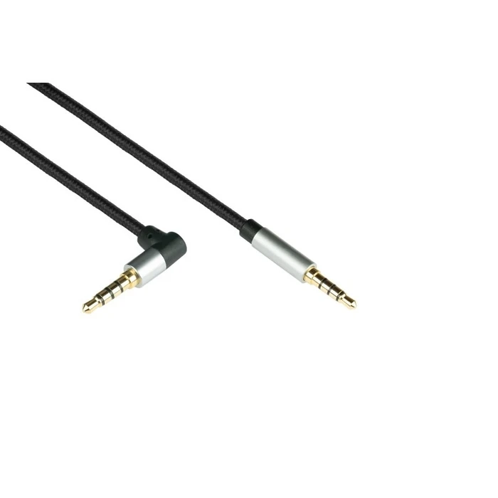 PYTHON Καλώδιο 3,5mm υψηλής ποιότητας 4πολικό βύσμα-βύσμα 1,5m