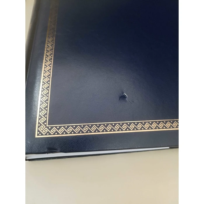 Walther Das schicke Dicke 29x32 100 φύλλα Μπλε Άλμπουμ MX101LΜΕ ΦΘΟΡΕΣ ΣΤΟ ΕΞΩΦΥΛΛΟ (ΒΛΕΠΕ ΕΙΚΟΝΑ 2)