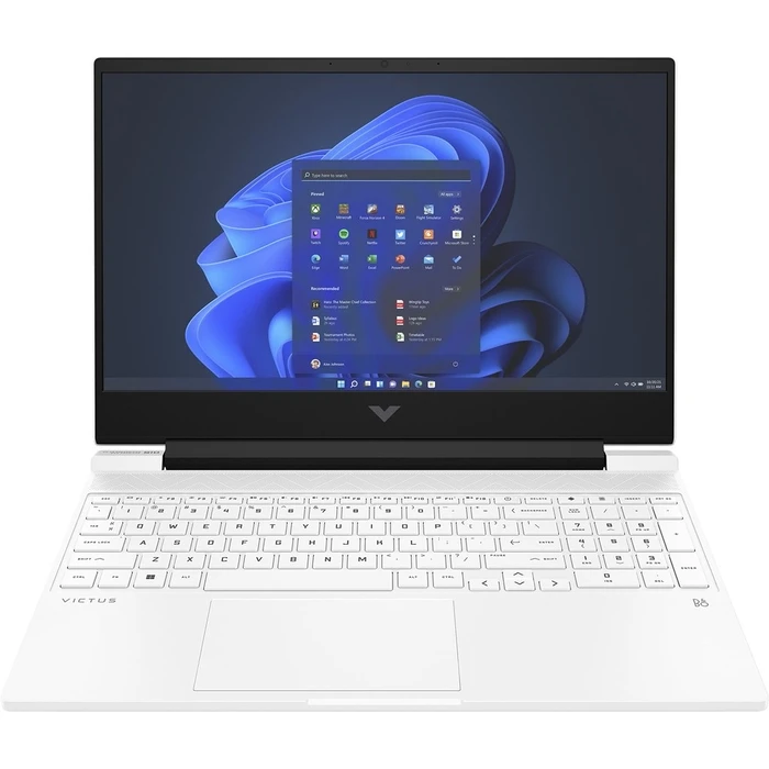 HP Victus 15 - Ryzen 7 8845HS / 15,6" 144Hz / 16GB / 512GB / Win11 Home / RTX 4050 / Λευκό (US Keyboard) - Εκθεσιακό