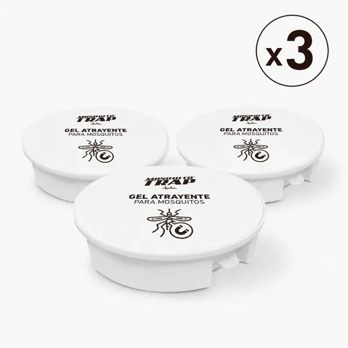 JATA 3X Κασέτα Gel Ελκυστικού MosTrap MCAR2603