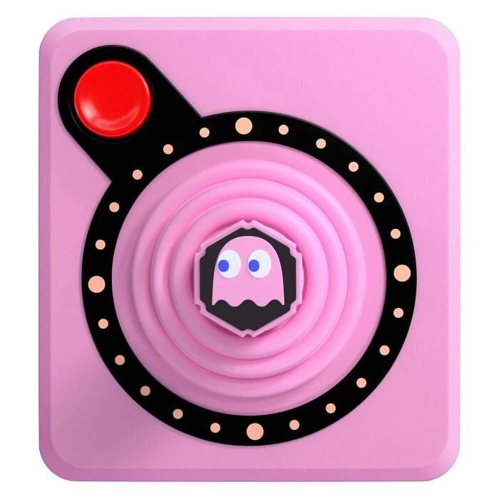 PLAION Pac‑Man CX40+ Wireless Joystick Pink (Pinky Edition)