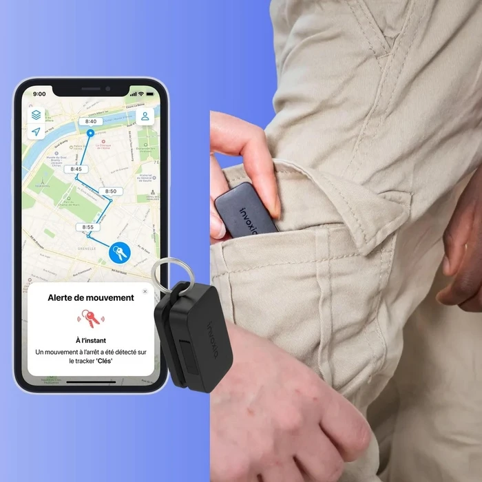 Invoxia Mini Tracker Τοποθεσίας - 1 Έτος Συνδρομή Ενσωματωμένη (LWT2)