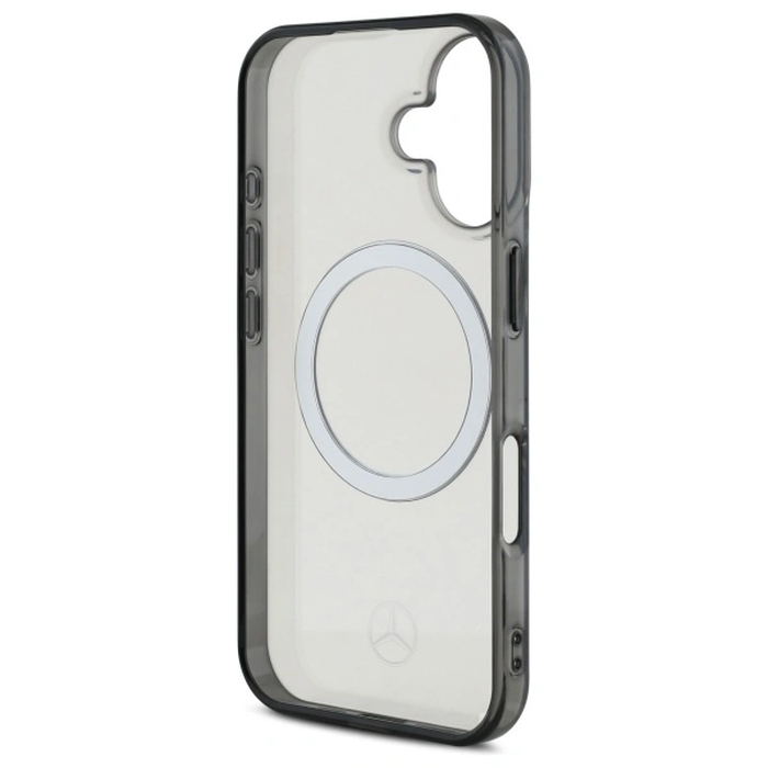 Mercedes MEHMP16S23HUOKC Apple iPhone 16 hardcase Printed logo MagSafe transparent