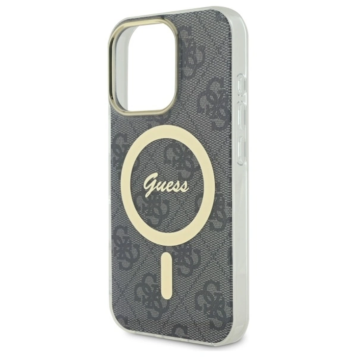 Guess GUHMP16XH4STK Apple iPhone 16 Pro Max hardcase IML 4G MagSafe black