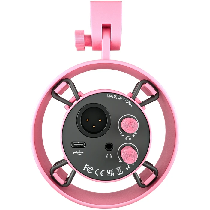 Fifine K688P Δυναμικό Μικρόφωνο XLR Shock Mounted - Ροζ