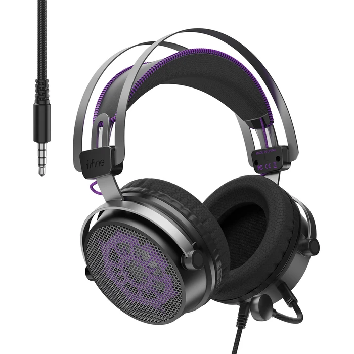 Fifine H18 Over Ear Gaming Headset with 3.5mm connection for PC / PS4 / PS5 / XBOX