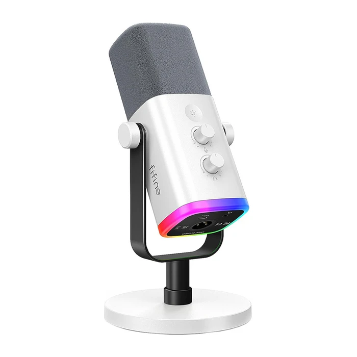 Fifine AM8W Studio Microphone Set - White