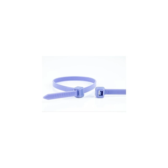 WKK Πλαστικά Δεματικά Καλωδίων Βιολετί 200x4,8mm 100 τεμ.