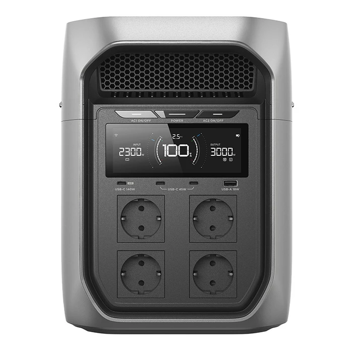 EcoFlow Delta 3 Max Plus Φορητός Σταθμός Ενέργειας 2048Wh