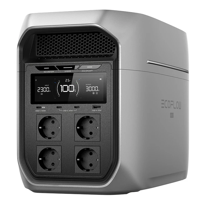 EcoFlow Delta 3 Max Plus Φορητός Σταθμός Ενέργειας 2048Wh