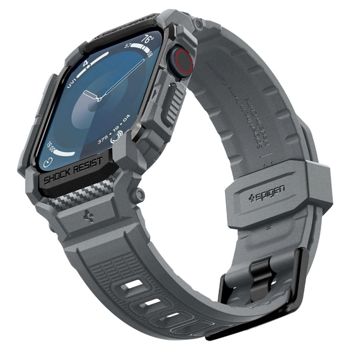 Case Spigen Rugged Armor Pro Apple Watch 10 / 11 46mm Dark Grey