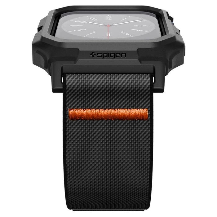 Case with strap Spigen Lite Fit Pro Apple Watch 10 / 11 42mm Matte Black