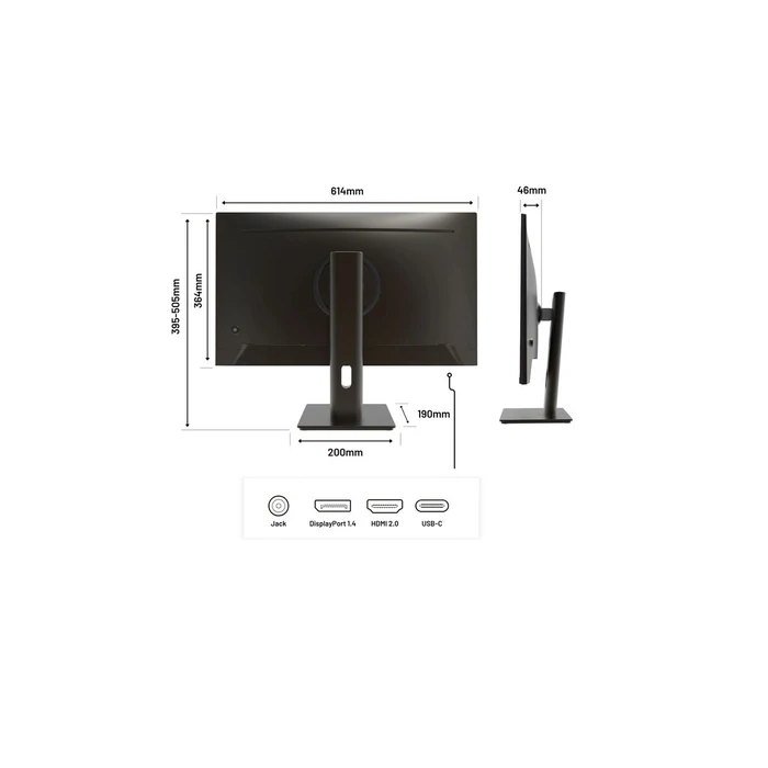 JAPANNEXT 68,6cm JN-IPS27FHDR-C65W-HSP 27 ιντσών FHD 16:9 HDMI/DP