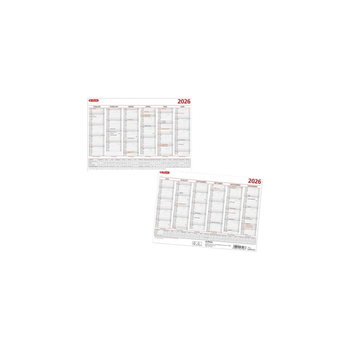 Herlitz Επιτραπέζιο / Επιτοίχιο Ημερολόγιο A5 2026