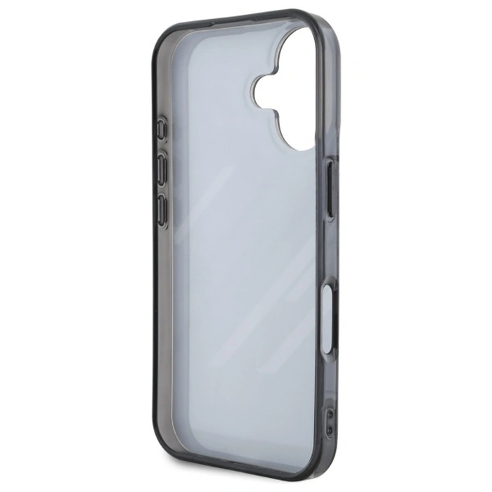 BMW BMHCP16M23HTRAK Apple iPhone 16 Plus hardcase Motorsport IML Random Stripes black