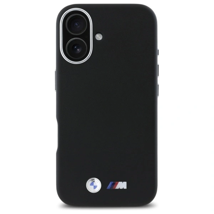BMW BMHCP16S23PMWK Apple iPhone 16 hardcase M Smooth Full Wrapped Metal black