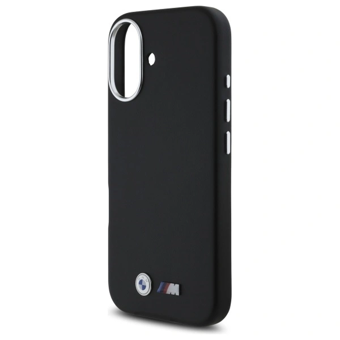 BMW BMHCP16S23PMWK Apple iPhone 16 hardcase M Smooth Full Wrapped Metal black