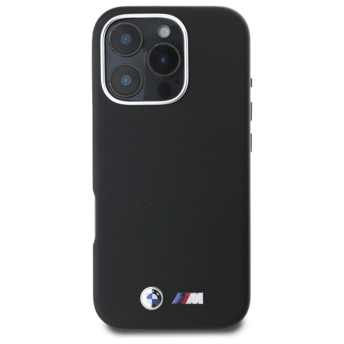 BMW BMHCP16X23PMWK Apple iPhone 16 Pro Max hardcase M Smooth Full Wrapped Metal black