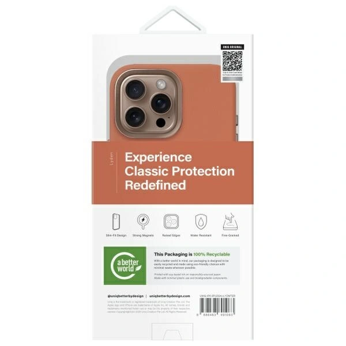 UNIQ Lyden Apple iPhone 16 Pro Max MagClick Charging terracotta