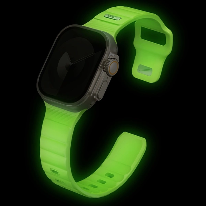 UNIQ Stride SE Apple Watch 6/7/SE/SE2/8/9/10/Ultra 1/2 44/45/49mm FKM Rubber Strap lume