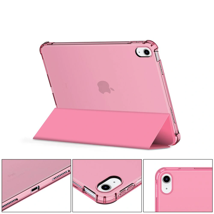 Tech-Protect SmartCase Pen Hybrid Apple iPad 10.9" 2022 / 11" 2025 Crystal Magenta