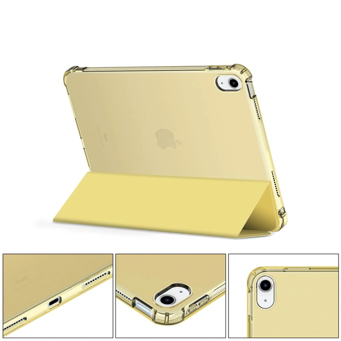 Tech-Protect SmartCase Pen Hybrid Apple iPad 10.9" 2022 / 11" 2025 Crystal Yellow