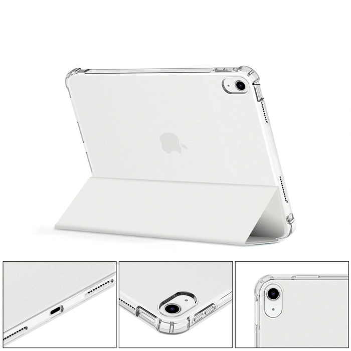 Tech-Protect SmartCase Pen Hybrid Apple iPad 10.9" 2022 / 11" 2025 Crystal Silver