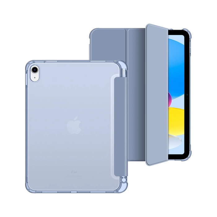 Tech-Protect SmartCase Pen Hybrid Apple iPad 10.9" 2022 / 11" 2025 Crystal Blue