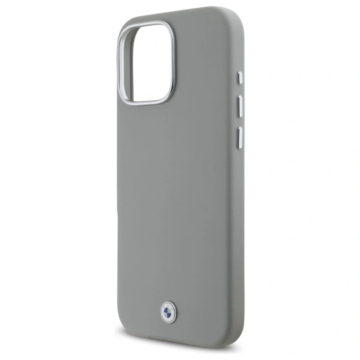 BMW BMHMP16X23PUFWG Apple iPhone 16 Pro Max hardcase Sign Full Wrapped Metal MagSafe grey