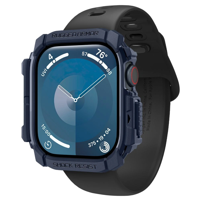 Spigen Rugged Armor Apple Watch 10 / 11 46mm Navy Blue