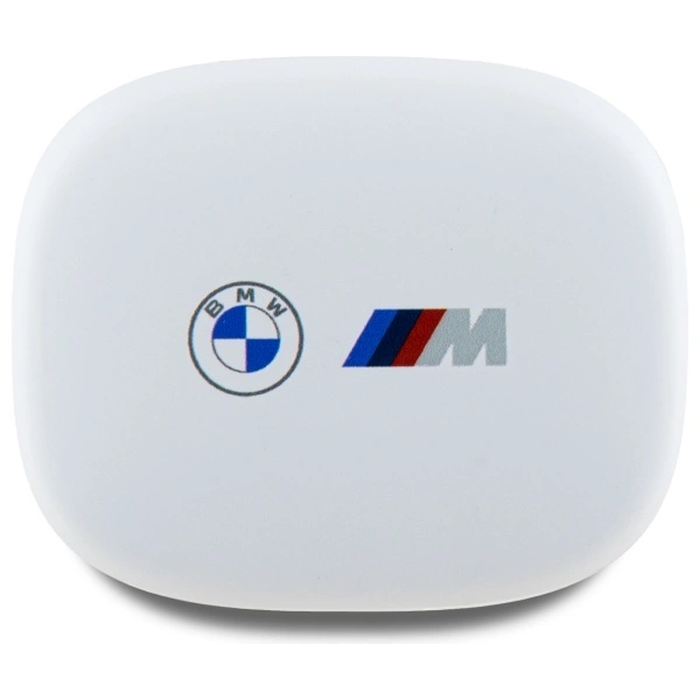 BMW BMBEMIATP20LOH 5.3 Bluetooth wireless in-ear headphones TWS + docking station Printed Logos white