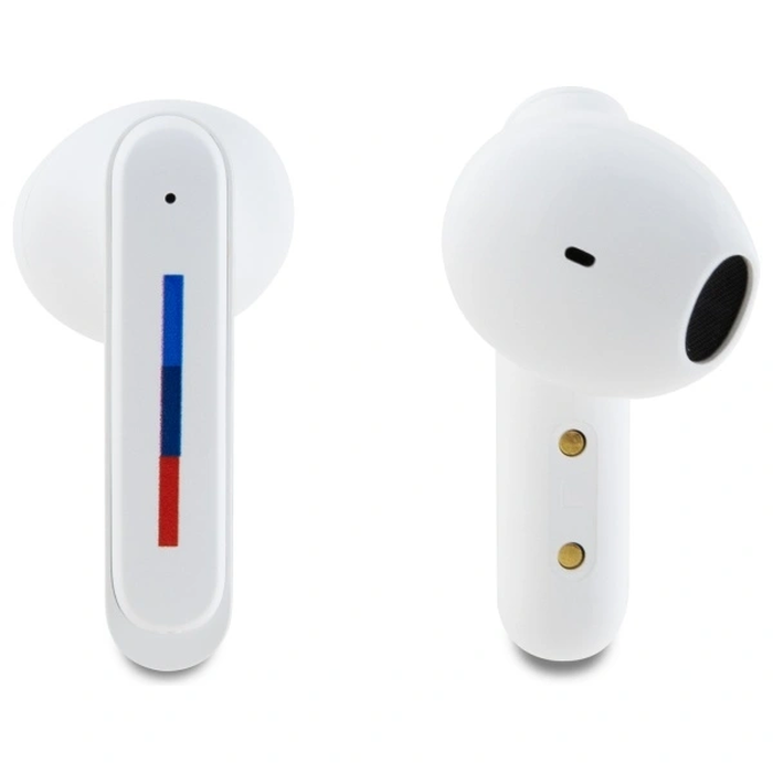BMW BMBEMIATP20LOH 5.3 Bluetooth wireless in-ear headphones TWS + docking station Printed Logos white