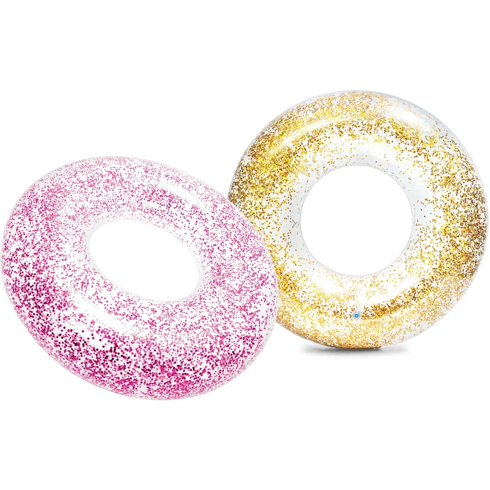 INTEX Sparkling Glitter Tube, Transparent (119 cm) - SKU 56274