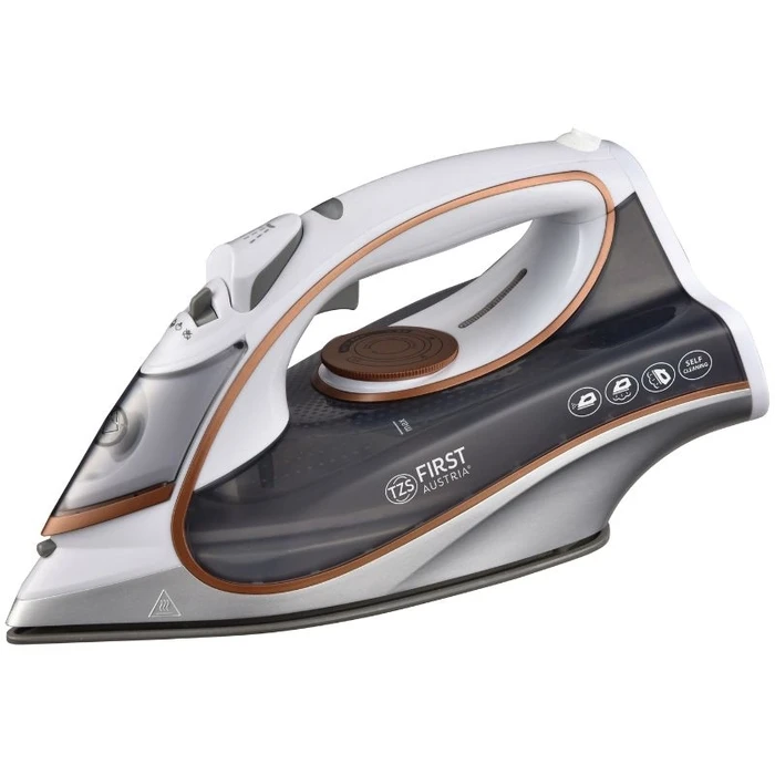 Ατμοσίδερο First Austria FA-5627-3-WI με κεραμική πλάκα 450 ml, 3200 W ʼσπρο
