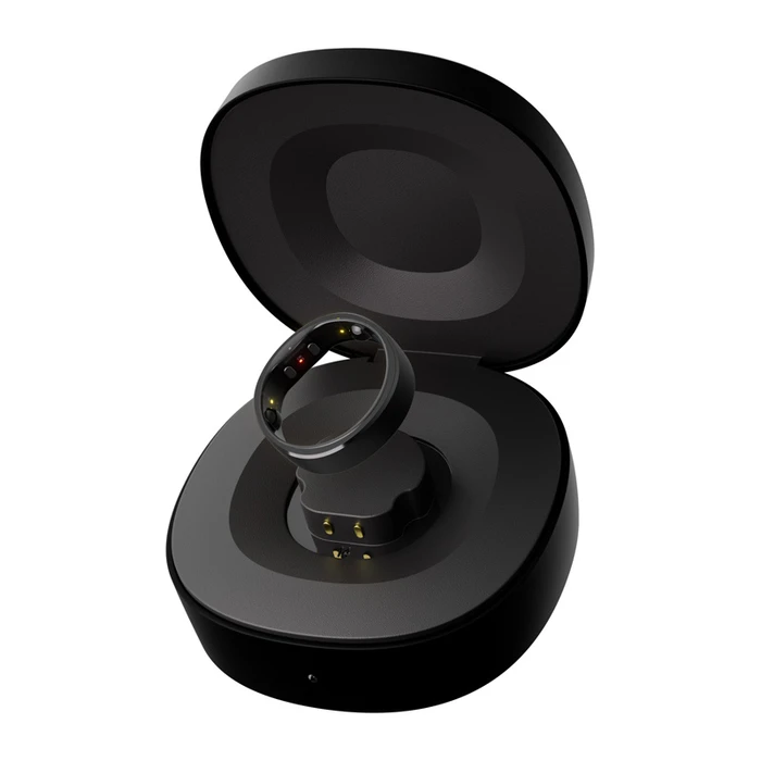 RingConn Gen 2 Smart Ring 19.9mm with Heart Rate Monitor (Black)
